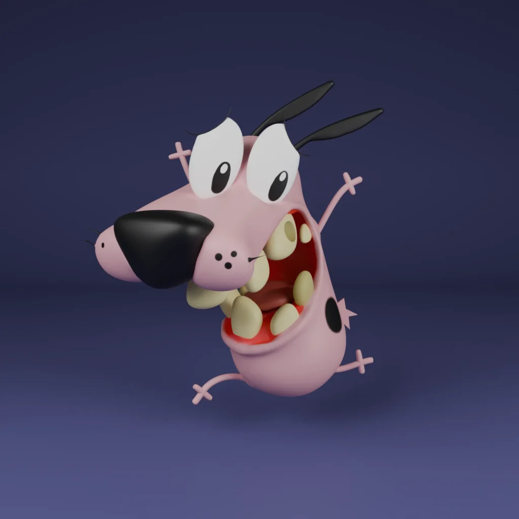 Agallas el Perro Cobarde